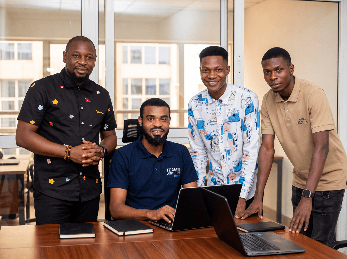The OurSurePlug team at our Port Harcourt office